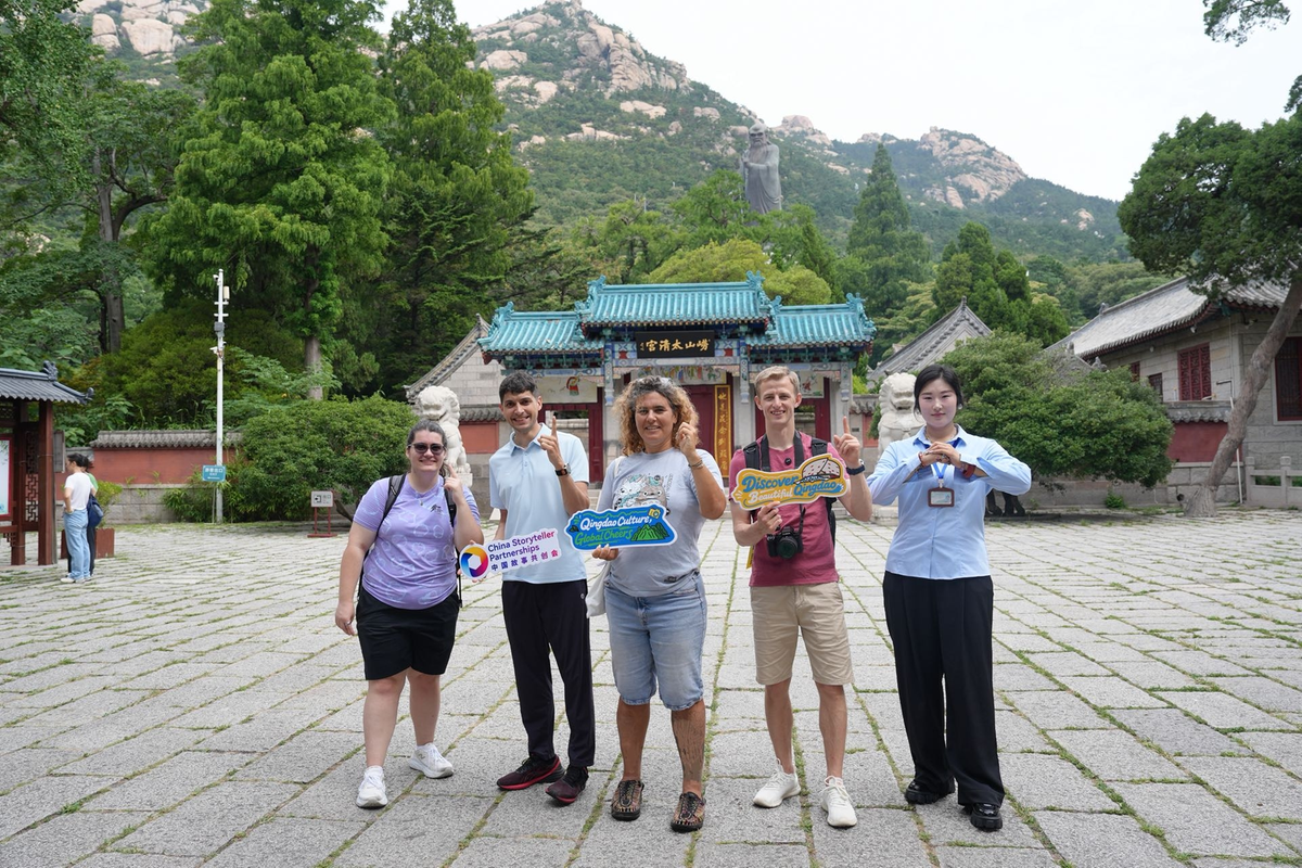 Global influencers explore Qingdao's coastal charm