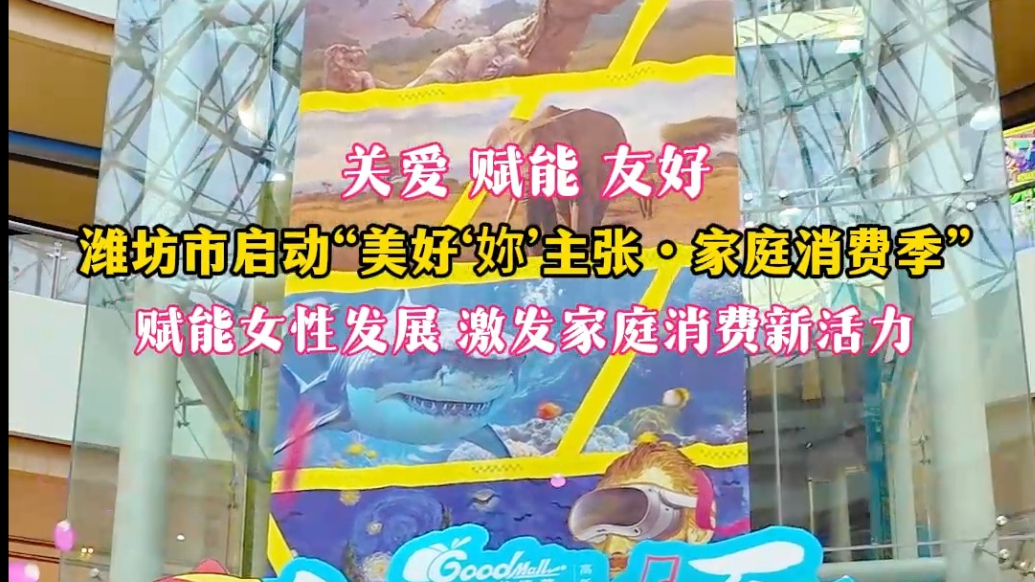 果然视频|潍坊市启动“美好‘妳’主张・家庭消费季”