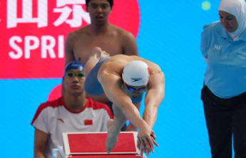 游泳世锦赛，中国队男子4×200自由泳接力摘银
