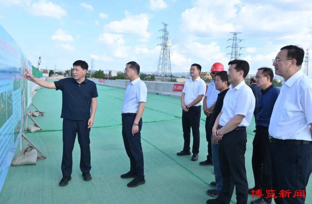 淄博市委书记马晓磊调研城市建设工作