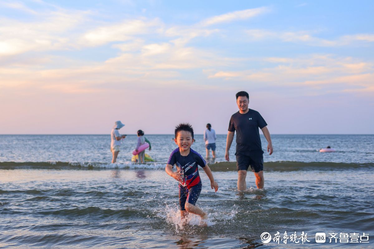 图集｜烟台夏日 海滩童趣