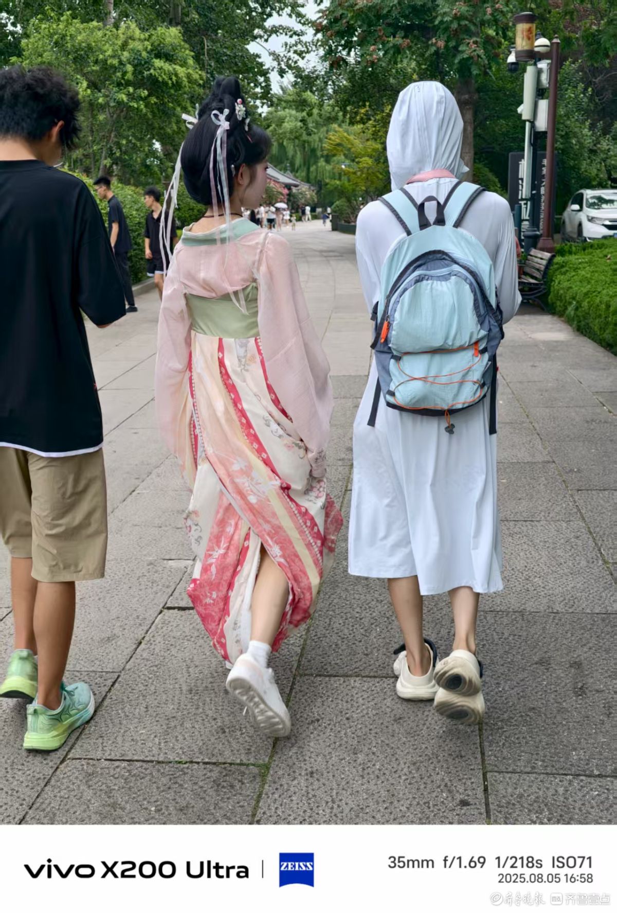 湖边靓影，我在记录