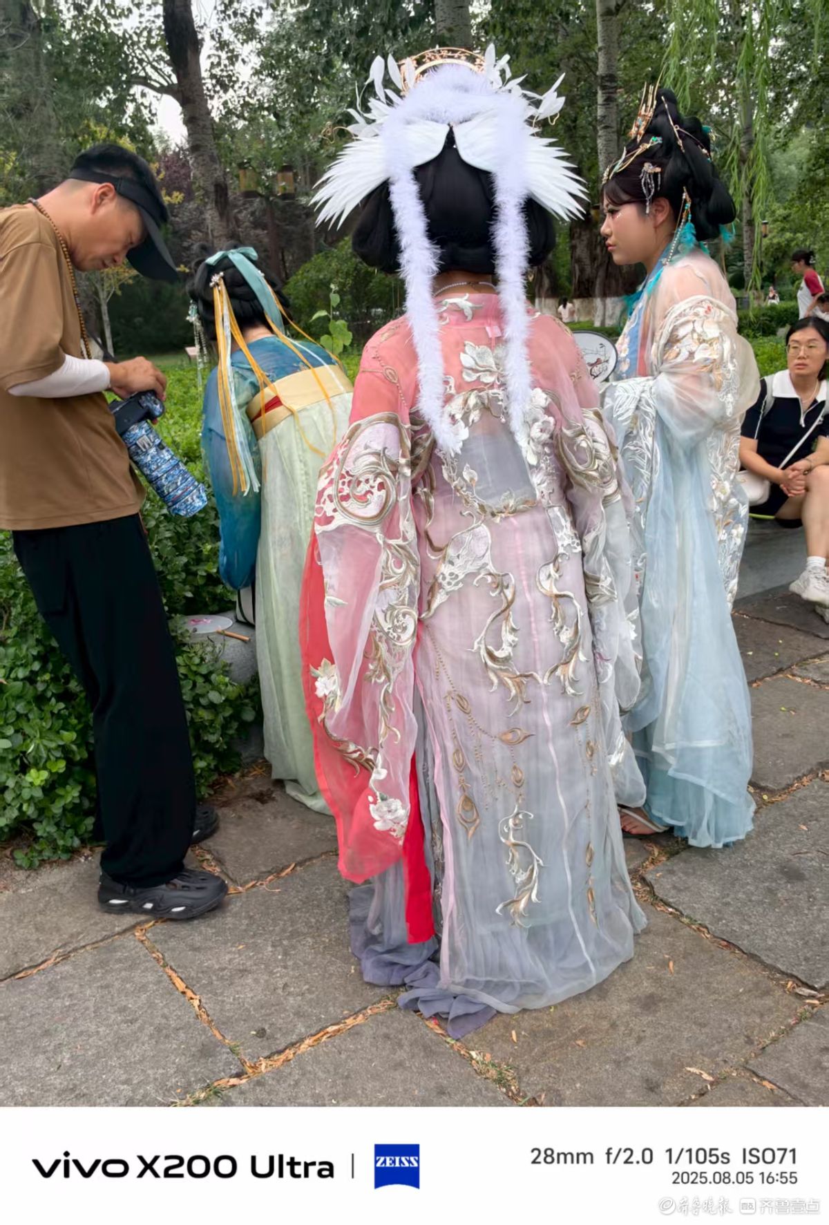 湖边靓影，我在记录