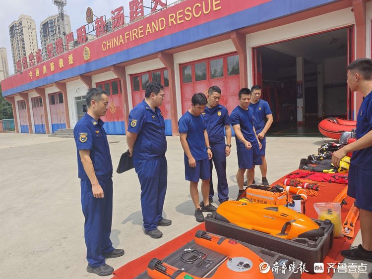 复杂水域怎么救人?青岛消防开发区大队开展专项培训