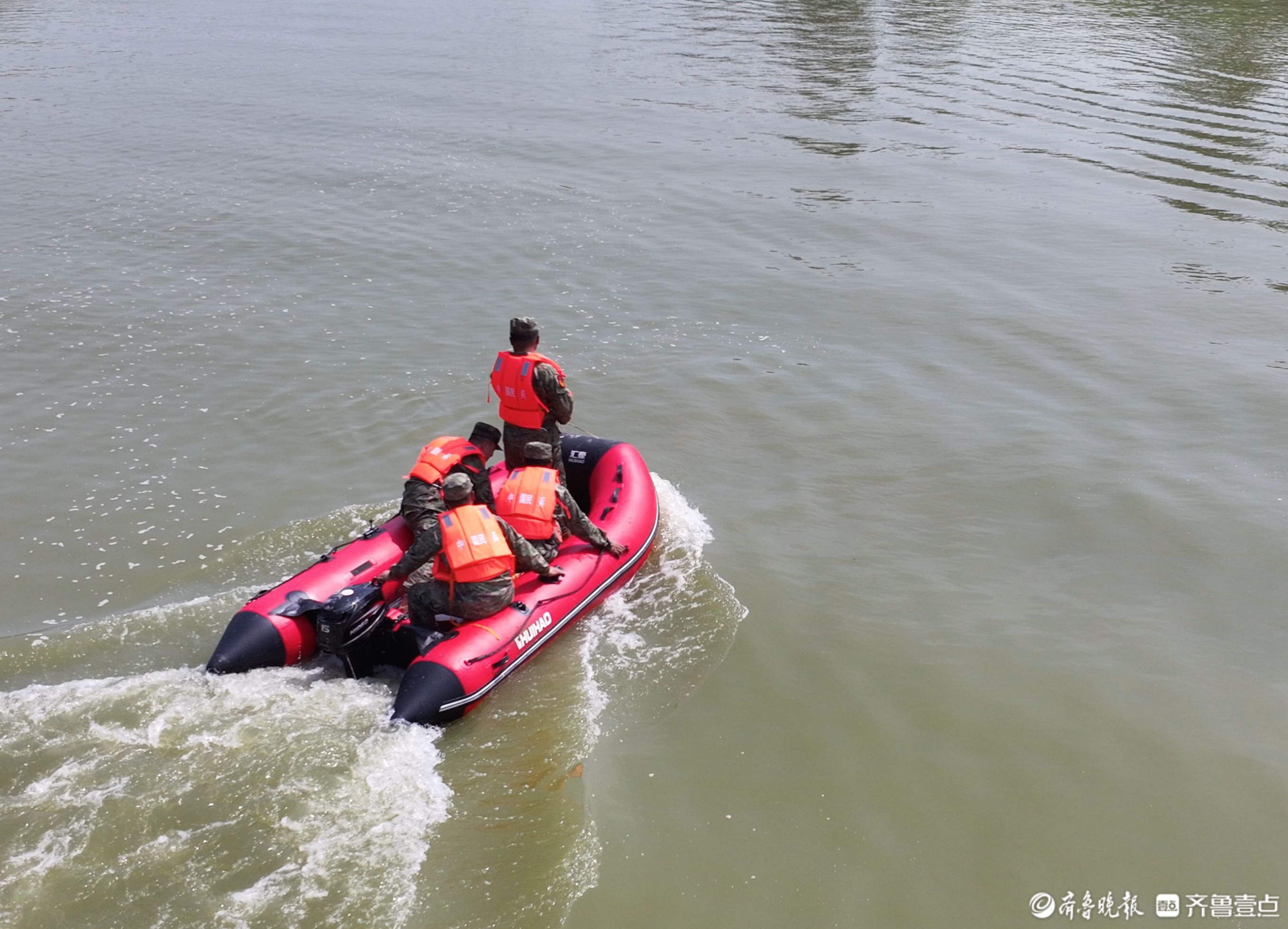 险情模拟砺精兵，茌平菜屯镇民兵防汛应急演练成功举行