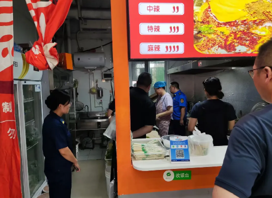 东营市广饶县组织开展餐饮场所联合检查行动