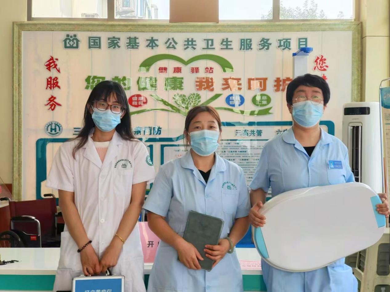 阳信县信城街道社区卫生服务中心开展妇女儿童入户访视工作