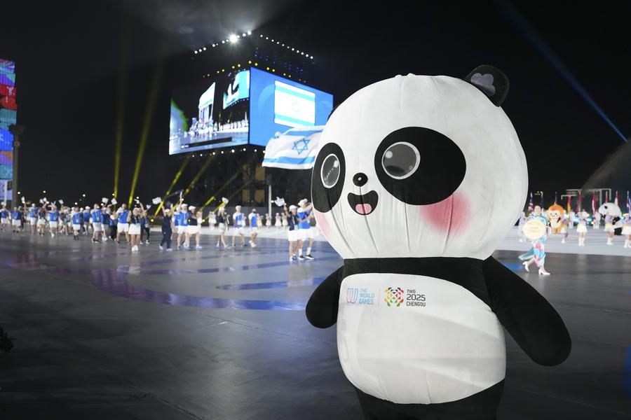 Global athletes discover palette of charms in home of giant pandas