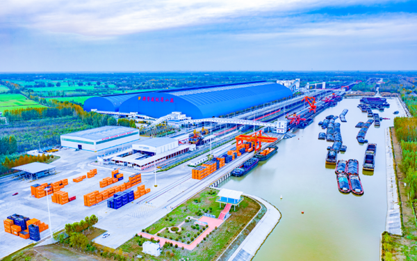 Jining fuels construction as northern China's inland shipping hub