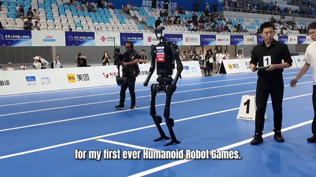 "My debut" at World Humanoid Robot Games