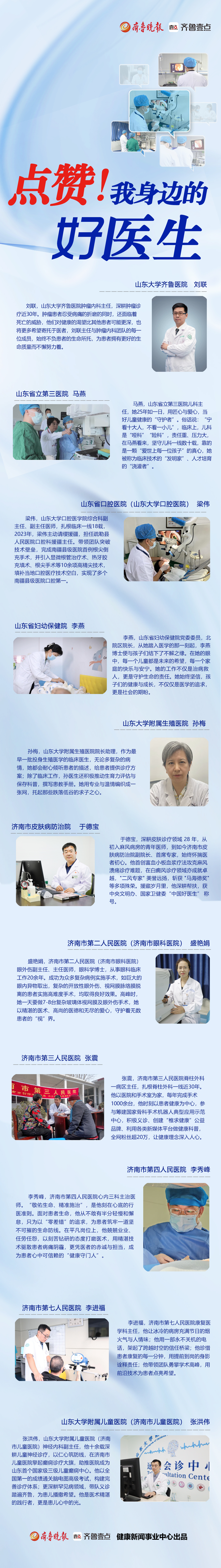 海报·致敬第八个中国医师节|点赞！我身边的好医生 