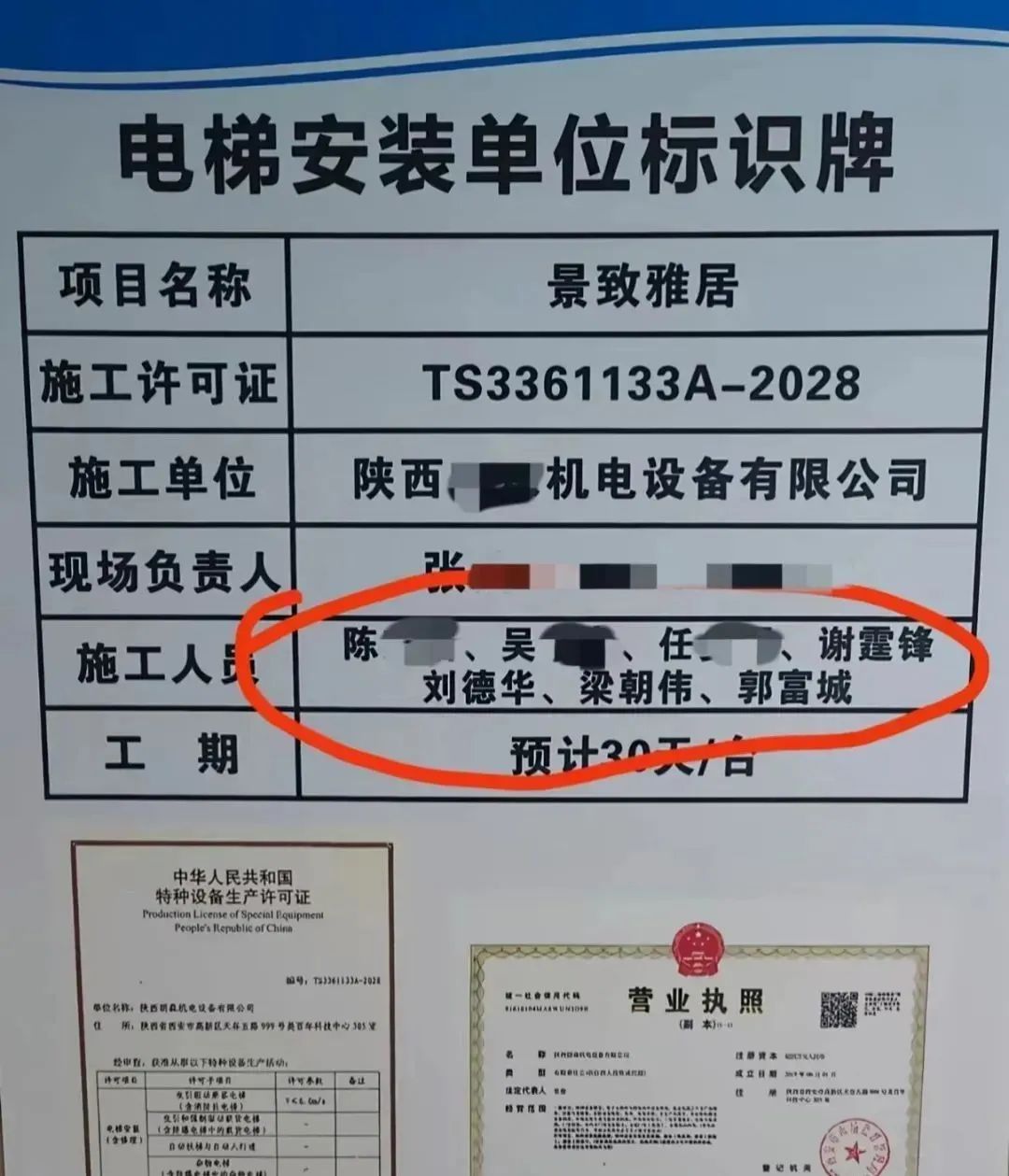 小区电梯施工人员竟是谢霆锋、刘德华、梁朝伟、郭富城？律师解读