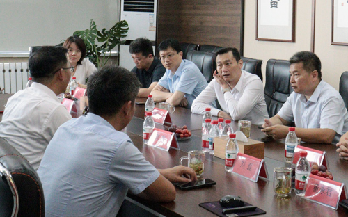 济南起步区产业促进部一行到沈阳鉳达汇创参观调研