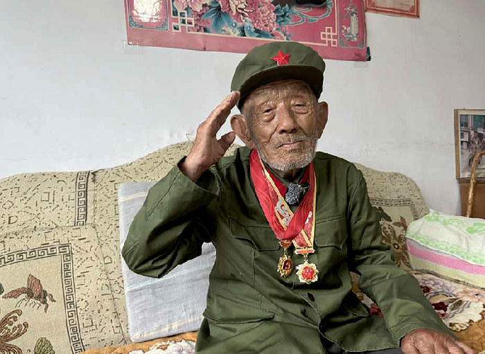 98岁老兵孙志增的烽火记忆——“看见敌人就想逮住他、消灭他”