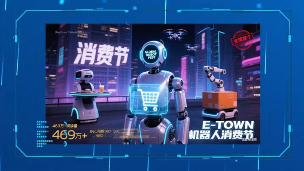 小影解读传播大数据｜全球首个机器人消费节传播双指标达提升级