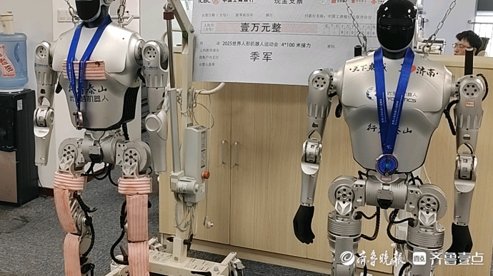 果然视频|“济南造”机器人载誉归来，研发方：比赛结果超乎预期