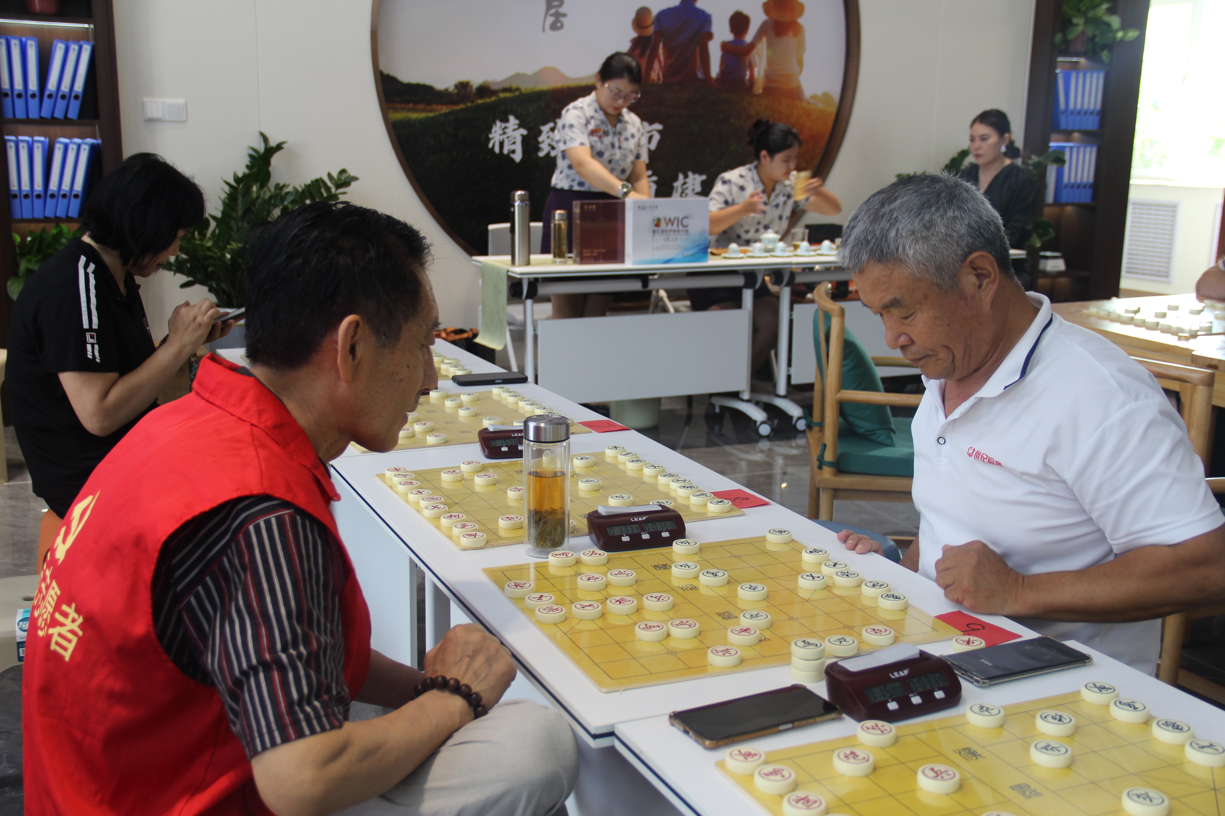 无棣县棣丰街道馨泰社区“奇古枝杯”棋牌邀请赛成功举办