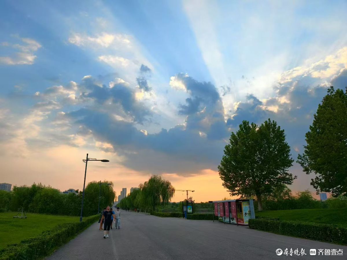 行摄华山——华山湖的夕阳，神清气爽