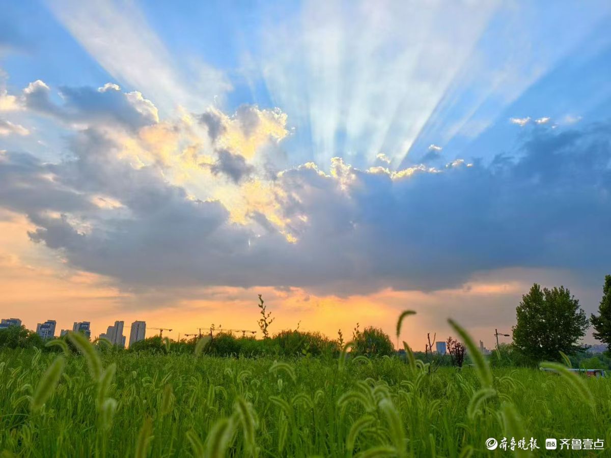 行摄华山——华山湖的夕阳，神清气爽