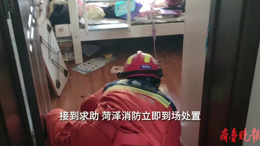 果然视频|宠物蛇出逃溜进居民卧室，消防员迅速将其擒获
