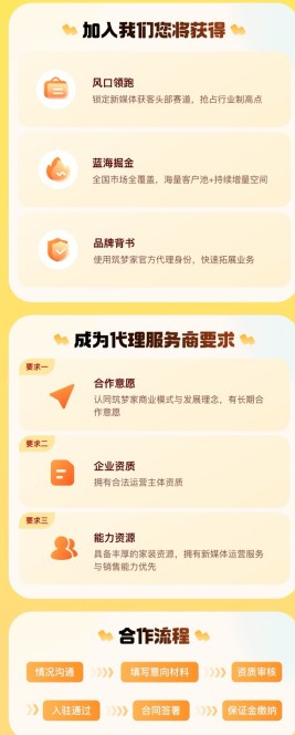 快手筑梦家启动全国代理服务商招募  首批开放20个名额