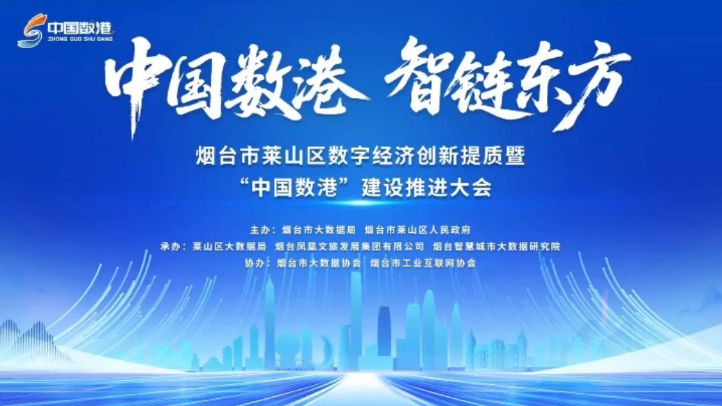 果然视频|“中国数港”开港！莱山“全域数字化转型”落关键一子