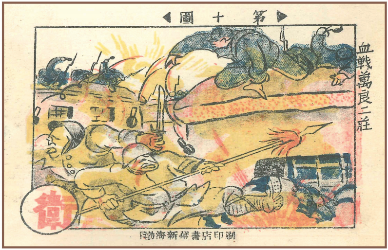 《渤海子弟兵抗战史》连环画连载之血战万良二庄