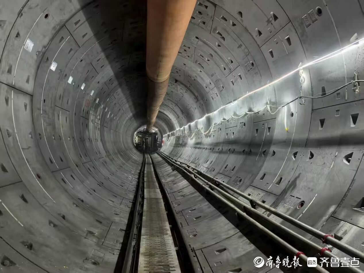 三期首条！青岛地铁2号线二期全线洞通‌