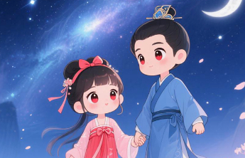 七夕原创古风表情包上线！“迢迢”“皎皎”CP闪亮登场