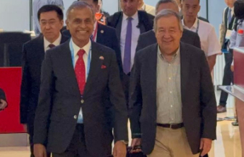 联合国秘书长古特雷斯抵京 将出席上海合作组织天津峰会