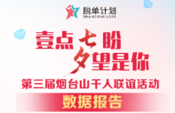 男嘉宾占62.8%，高学历扎堆！烟台山千人联谊活动大数据来了