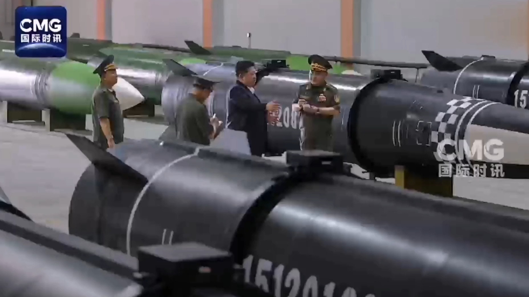 果然视频·看天下|金正恩视察军工企业导弹生产