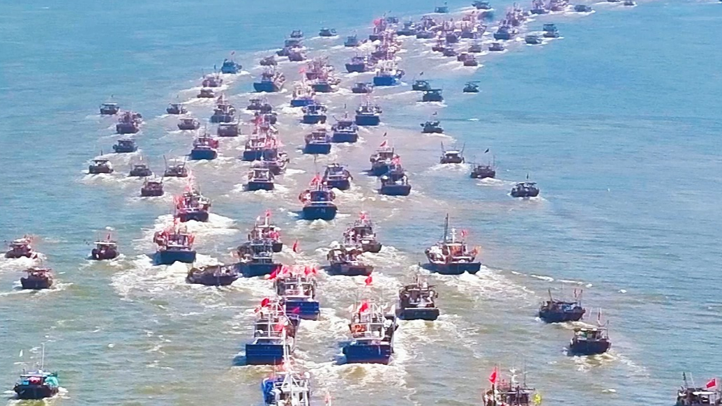 开海啦！9月1日，广利港千帆竞渡忙出海