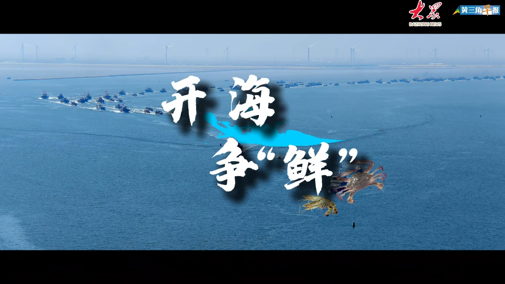 视频|休渔结束，东营辖区1400余艘渔船集中起锚出港