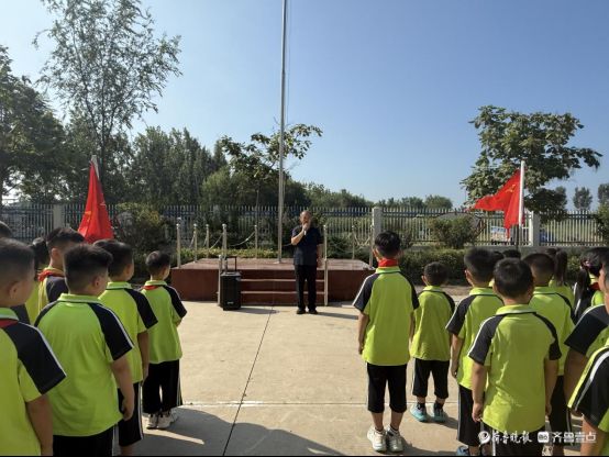安全第一 健康成长，广平镇麻庄小学开展开学第一课安全教育活动
