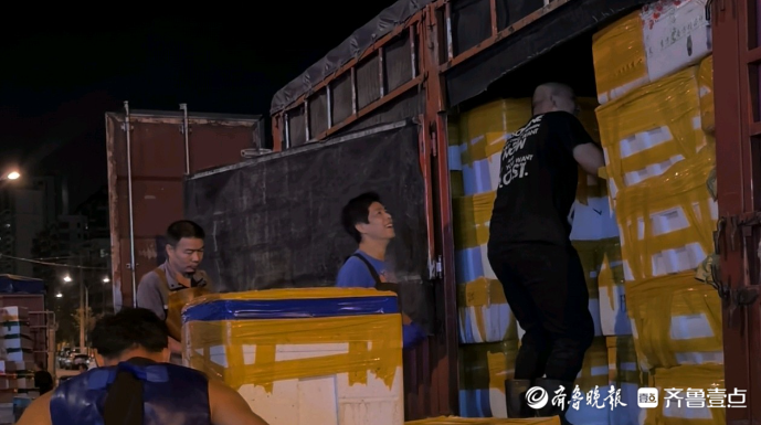 果然视频｜海味奔腾入泉城！开海季济南海鲜市场凌晨探秘