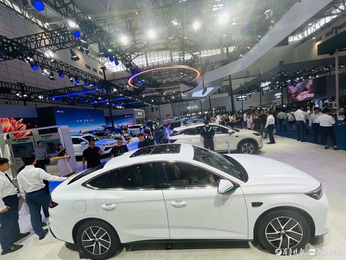 3000平米展位、全系车型！比亚迪“全家福”强势亮相齐鲁秋季车展