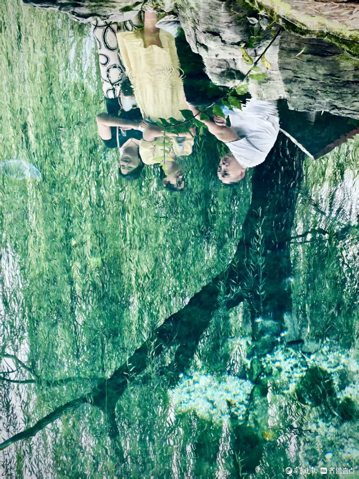济南五龙潭，初秋好风光