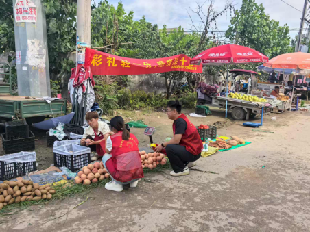 曹县仵楼镇开展移风易俗进大集活动​