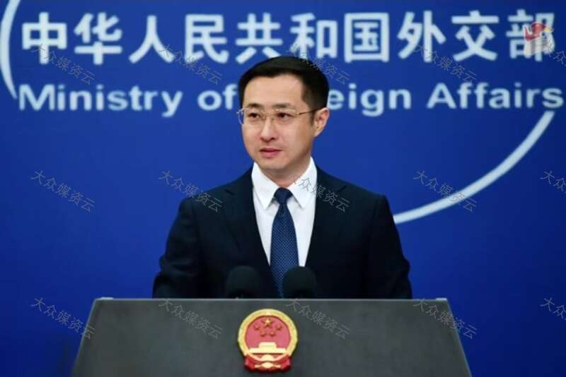 外交部回应福建舰通过台湾海峡：完全合法