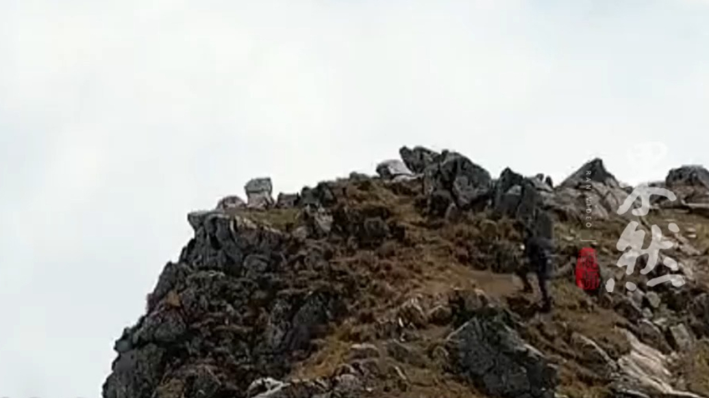 果然视频|又现非法穿越“鳌太线”遇险，知情人士：救援难度很大