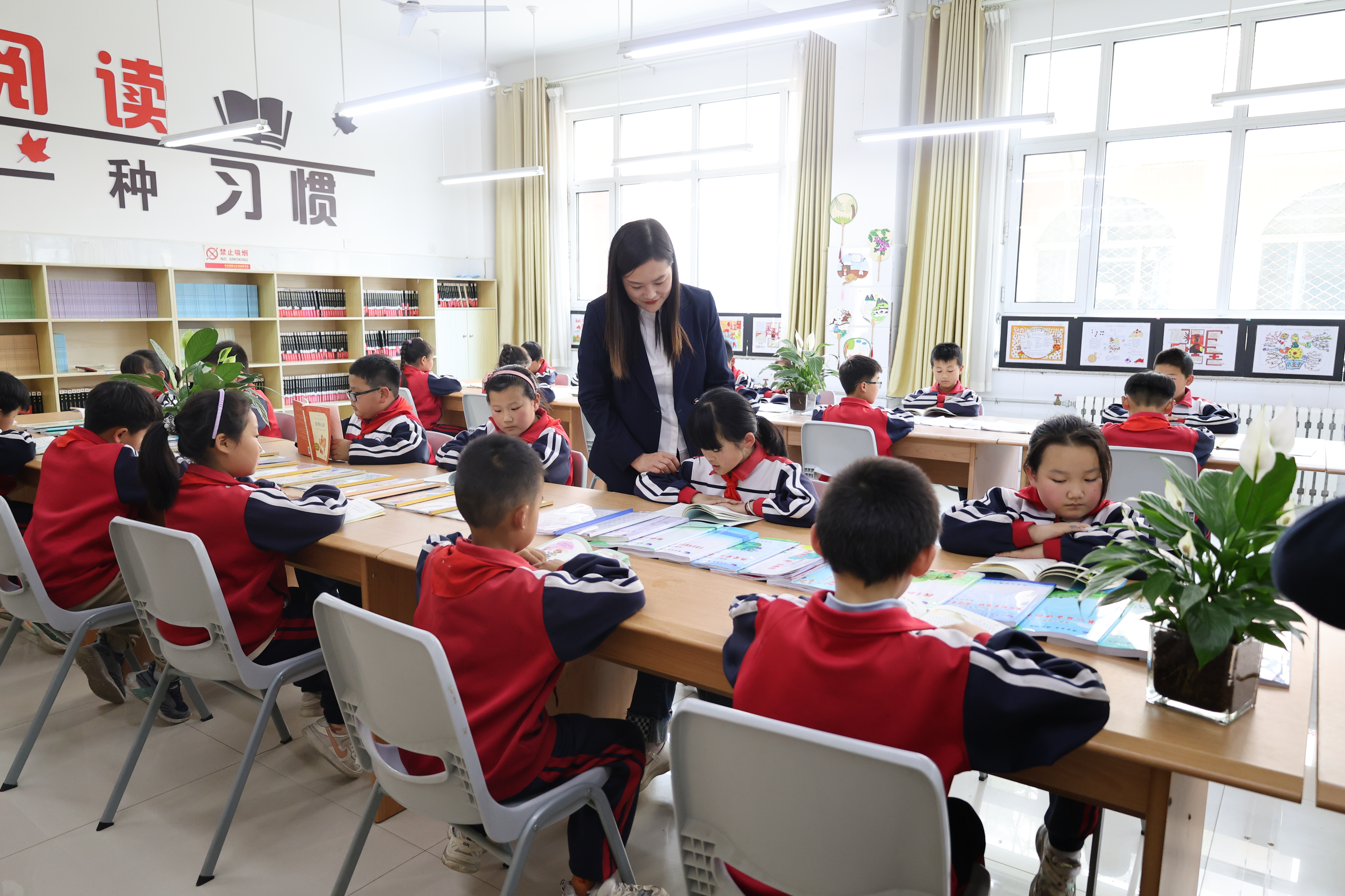 共沐书香，阅见美好！莒县长岭镇中心小学“读好书”特色活动