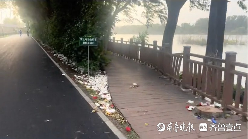 沈阳马拉松赛后被指垃圾遍地！组委会回应：当天已清理完毕