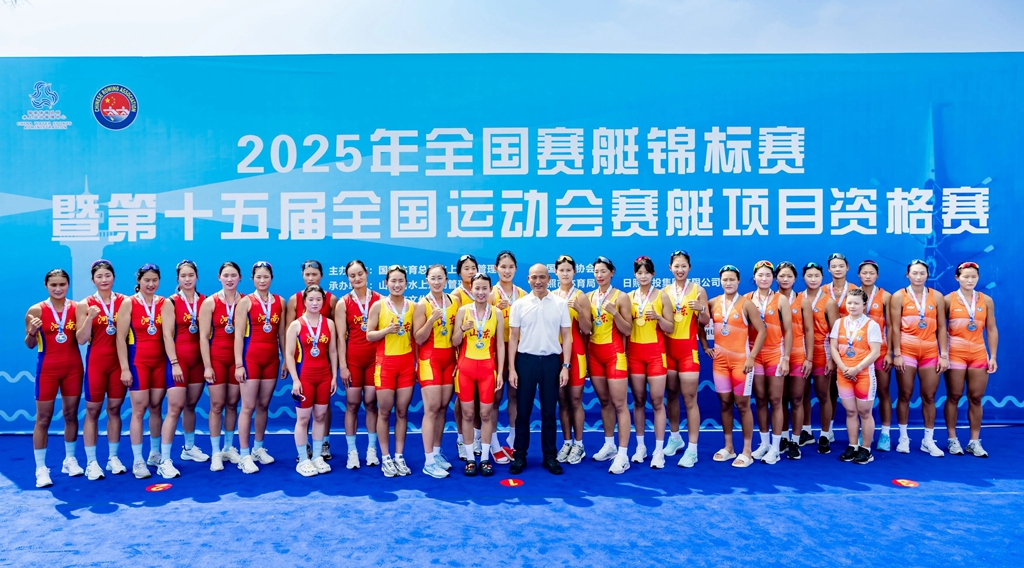 日照市体校在全国赛艇锦标赛获得2金2银
