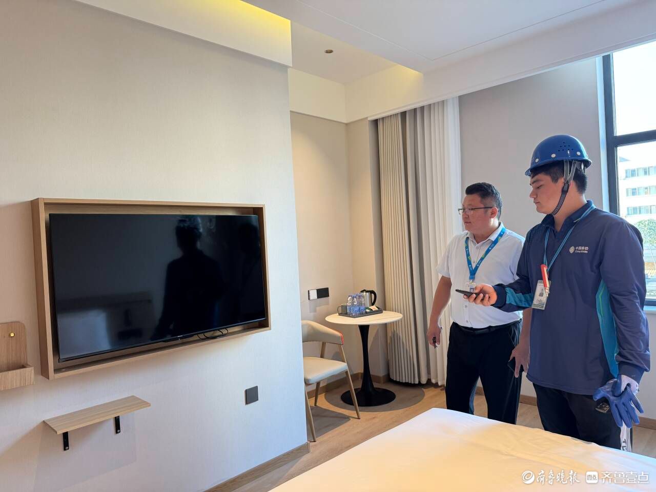 山东移动聊城分公司助力鲁兴酒店打造高品质网络体验