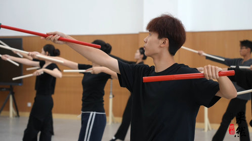 果然视频|曲师大学子首次登场 祭孔大典八佾舞排练进行中