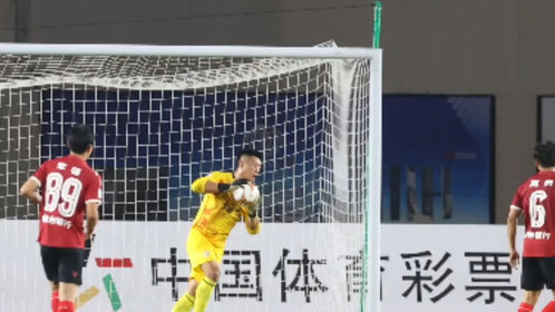 果然视频|“拼了”!烟台队守门员王海:把这场胜利送给烟台人民