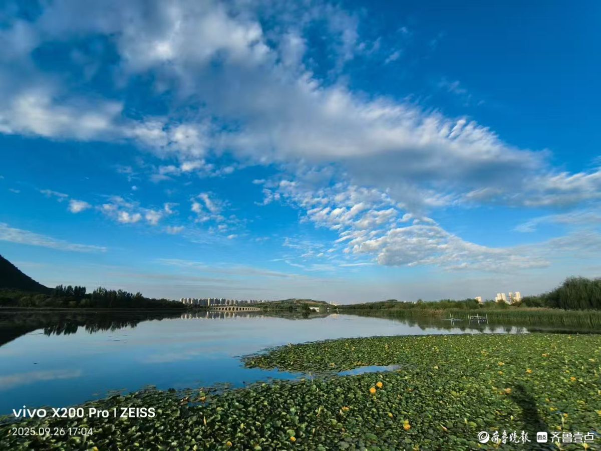 行摄华山——蓝天白云碧水