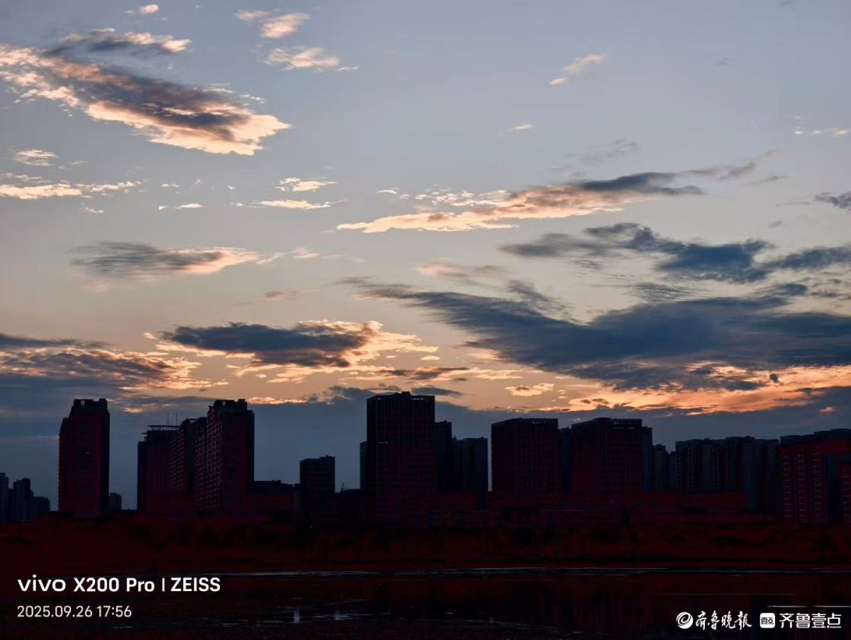 行摄华山——初秋的晚霞 