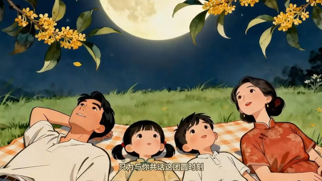 中秋节丨红会福娃娃祝愿大家中秋快乐，事事美满